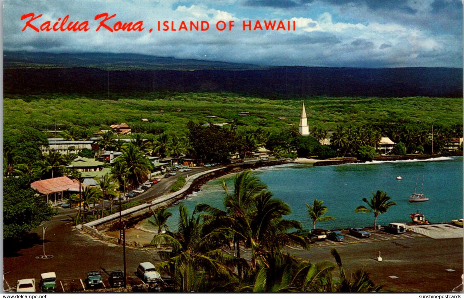 Hawaii Big Island Kailua Kona Aerial View - Big Island Of Hawaii