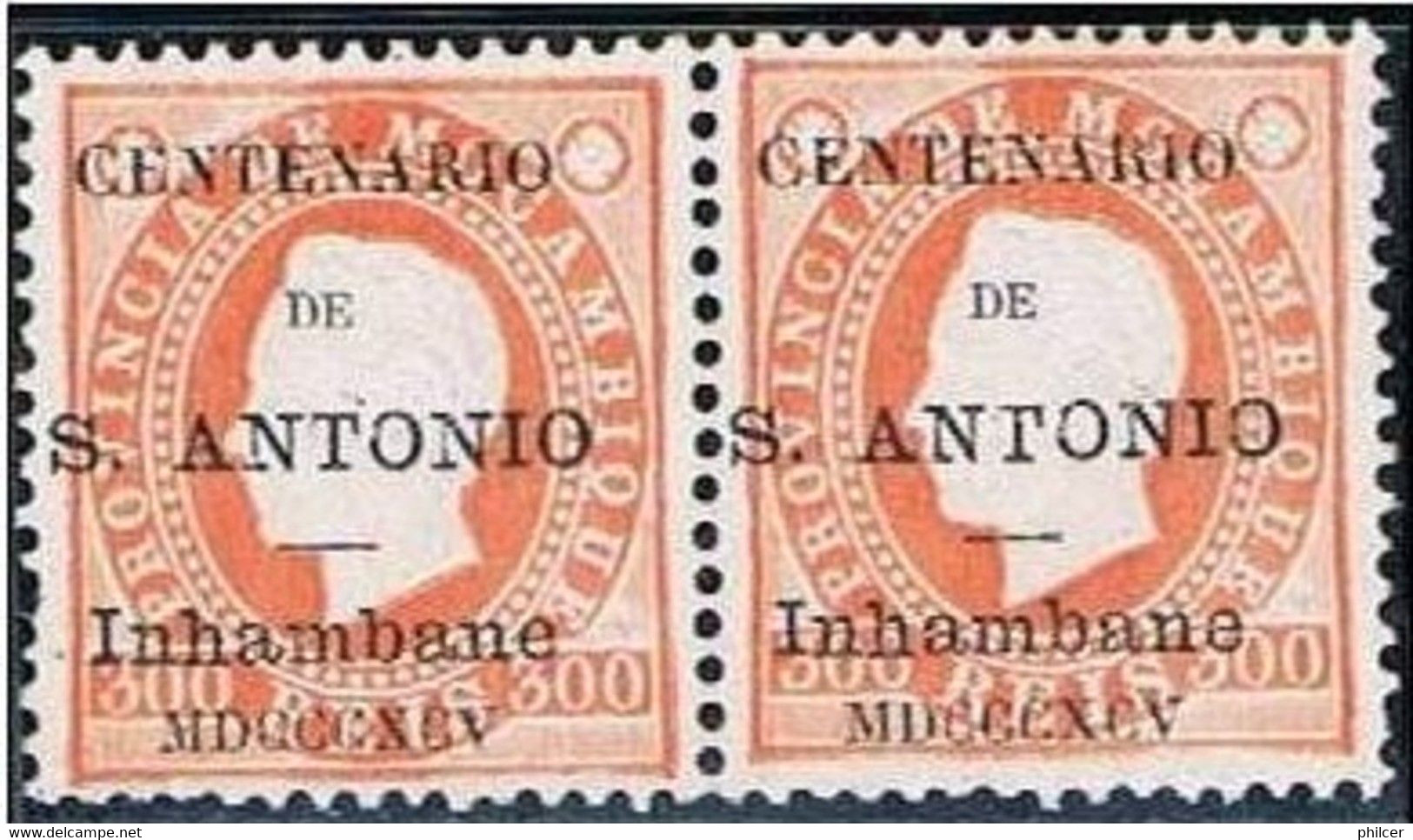 Inhambane, 1895, # 9 Dent. 12 1/2, MNG - Inhambane