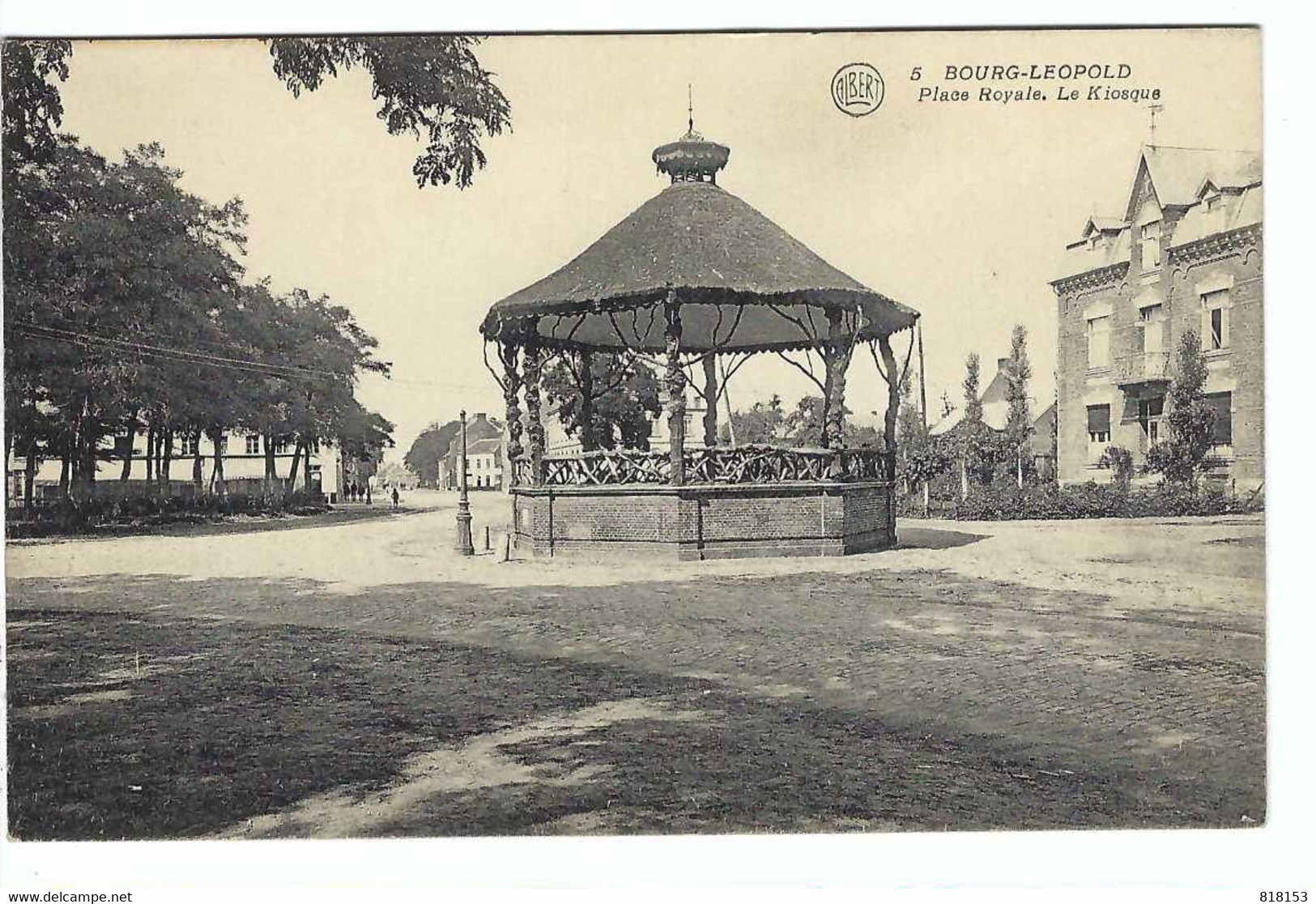 Leopoldsburg   5 BOURG-LEOPOLD  Place Royale. Le Kiosque - Leopoldsburg