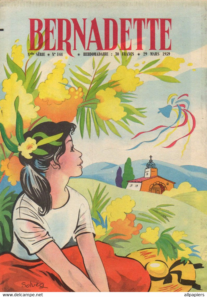 Bernadette N°144 Cloches De Pâques - Le Vieil Homme Et La Mer - Marie-Claire Pichaud - Décorons Les Oeufs De Pâques... - Bernadette