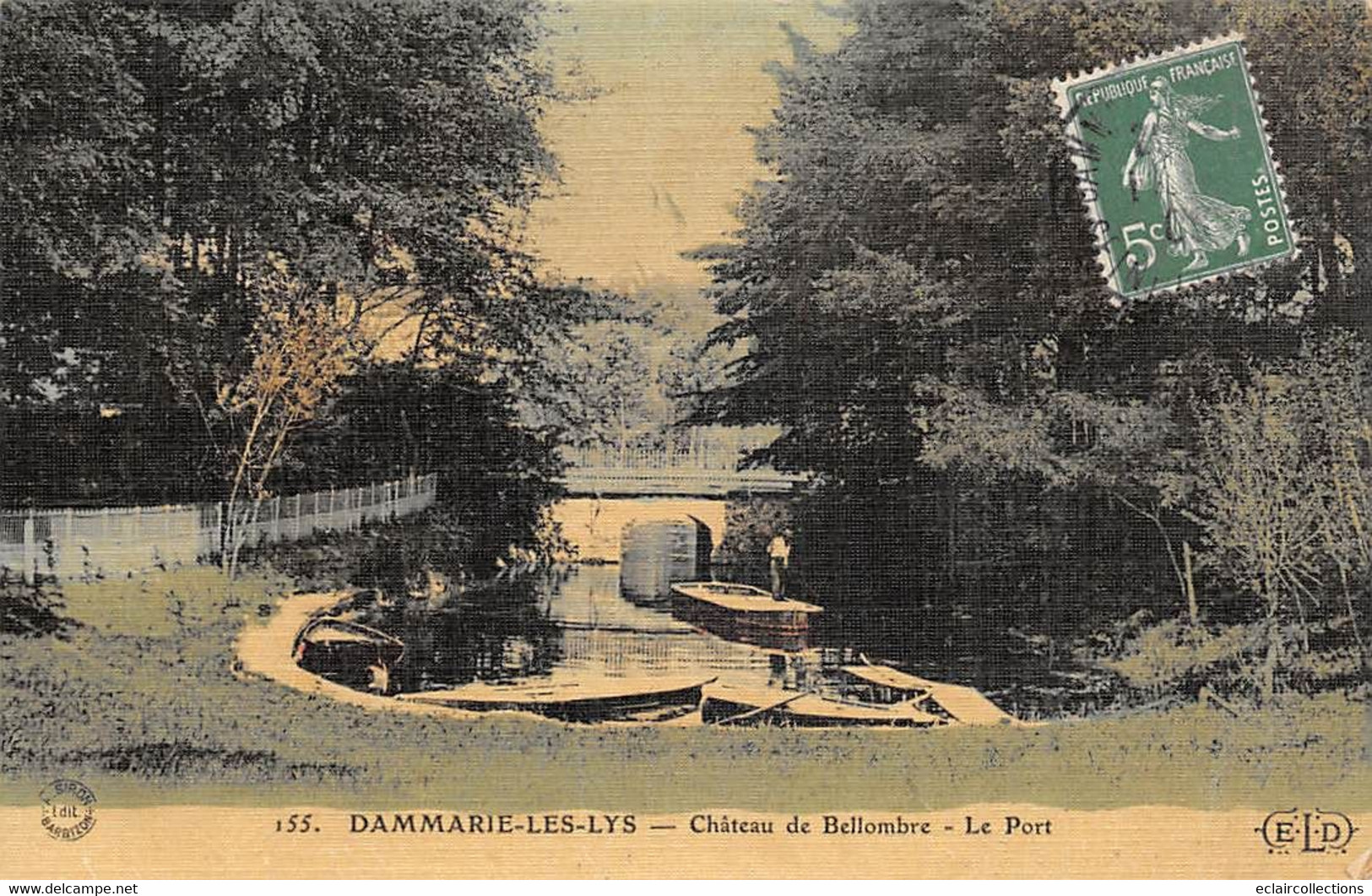 Dammarie Les Lys          77         Château De Bellombre.  Le Port      (voir Scan) - Dammarie Les Lys