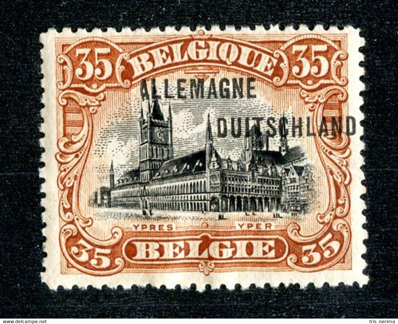 18177 Belgium Occ 1919 Mi.8 M* ( All Offers 20% Off! ) - OC38/54 Belgian Occupation In Germany