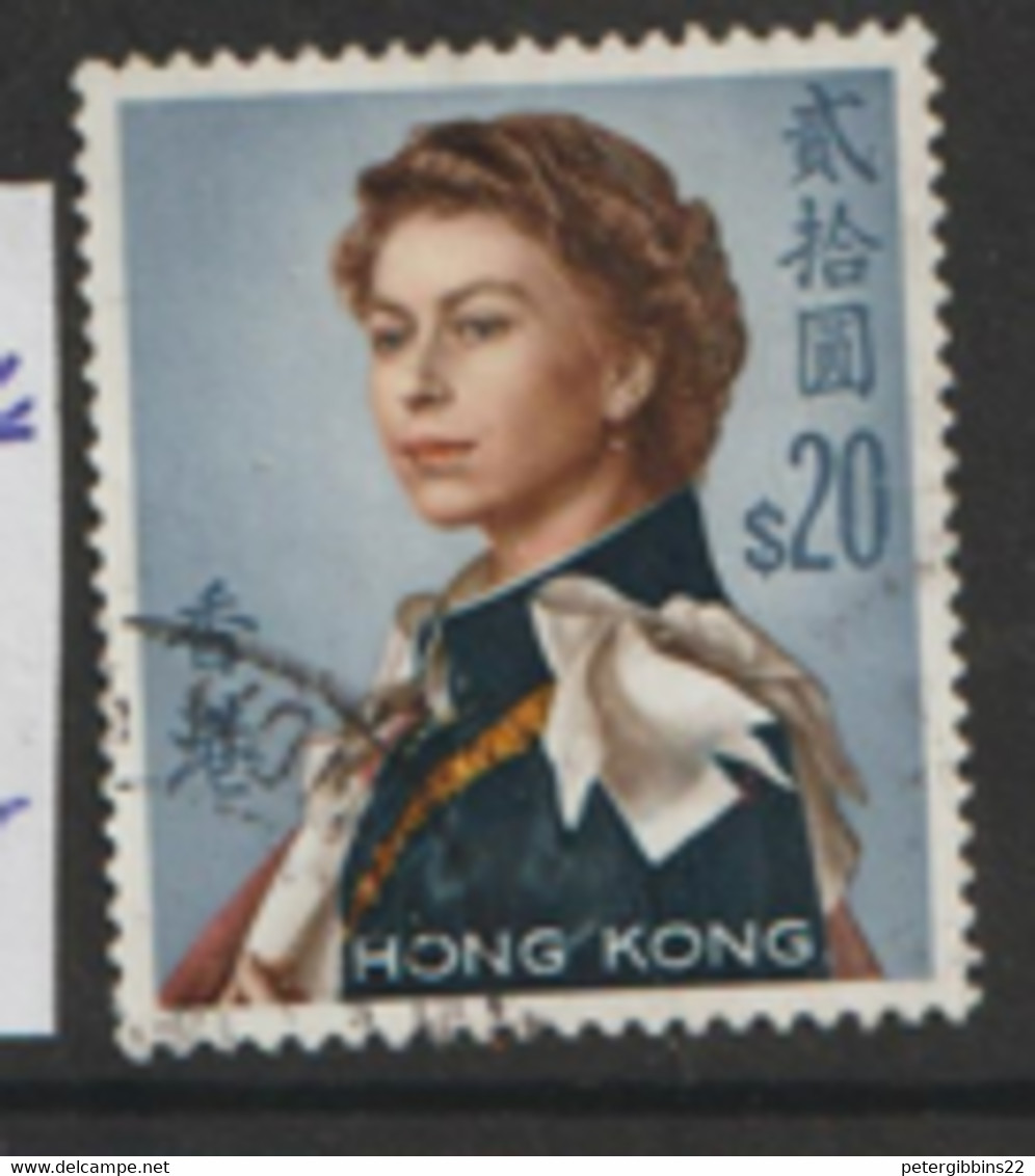 Hong Kong   1962   SG  210    $20   Fine Used - Used Stamps
