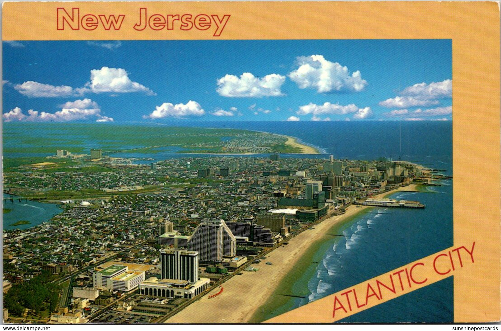 New Jersey Atlantic City Aerial View - Atlantic City