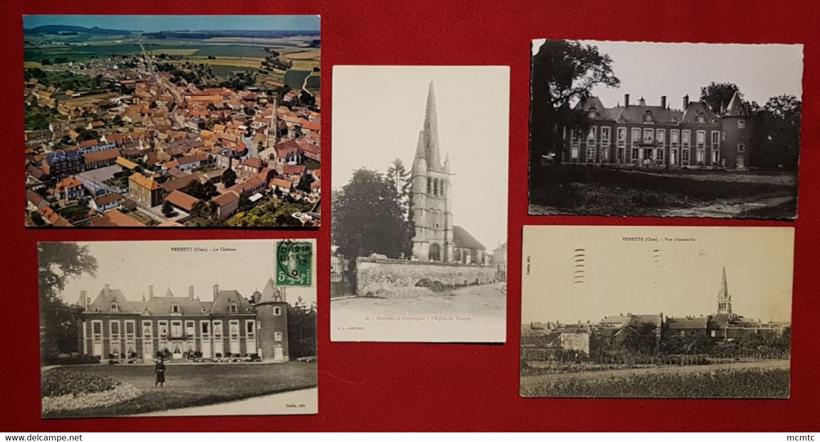 5 Cartes -  Venette     -( 60. Oise) - Venette