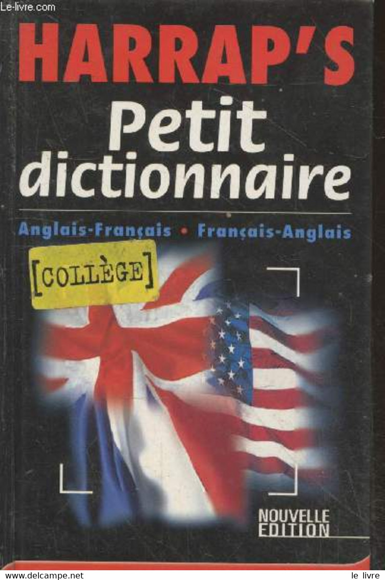 Harrapy's Petit Dictionnaire Anglais-français Français-anglais - Avec Un Supplément Pédagogique - Collectif - 0 - Dictionnaires, Thésaurus