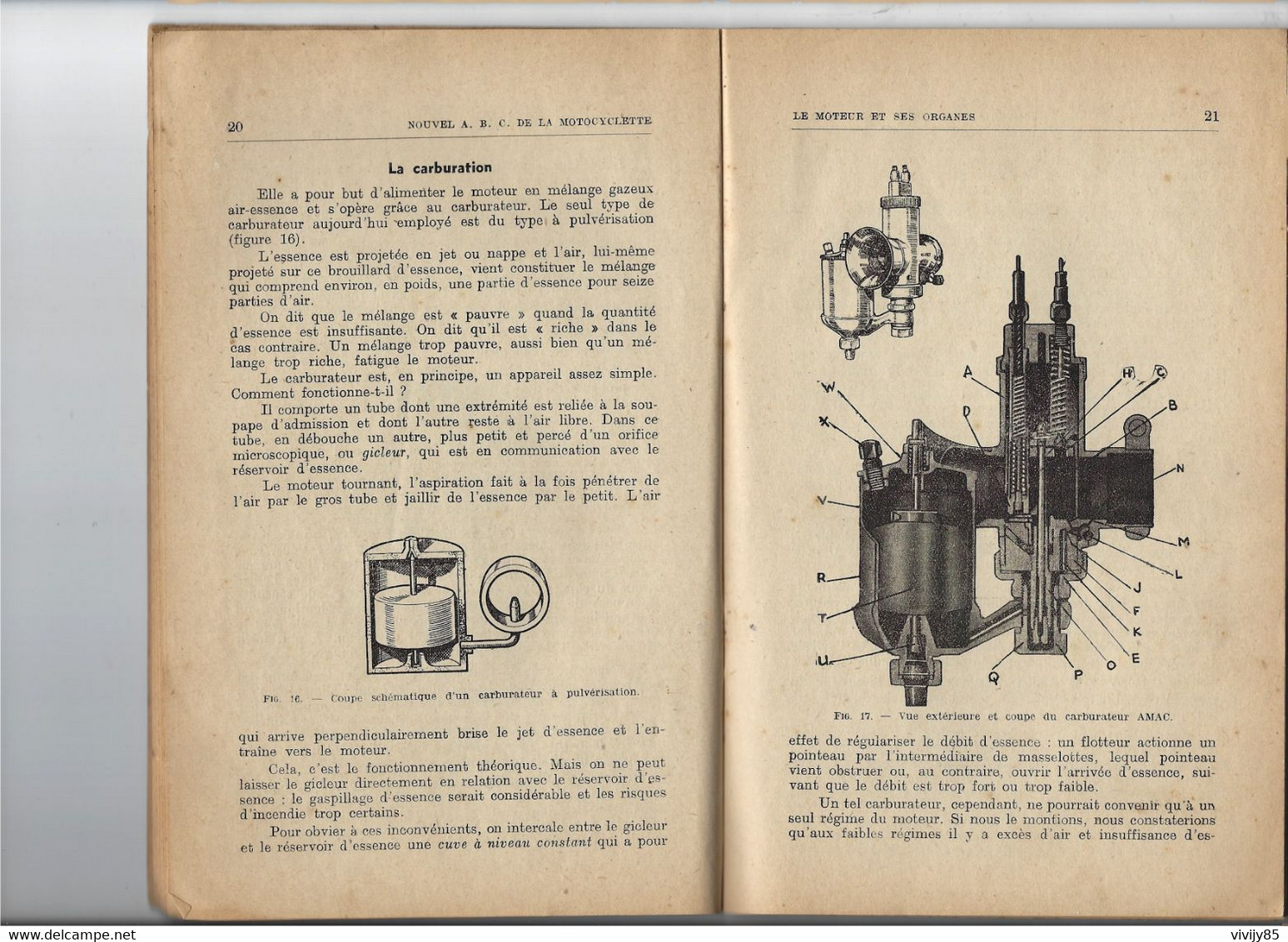 Livre Ancien De 60 Pages " Nouvel A.B.C. De La MOTOCYCLETTE " Par Mmax End - Motorfietsen