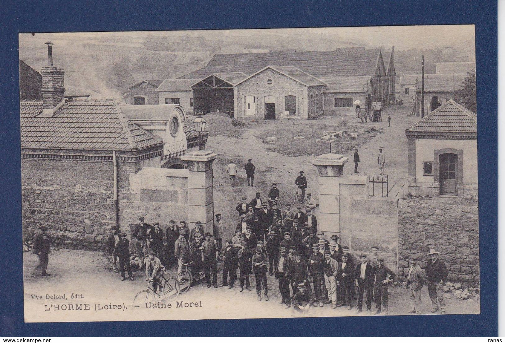 CPA [42] Loire > L'Horme Usine Morel Voir Dos - Sonstige & Ohne Zuordnung