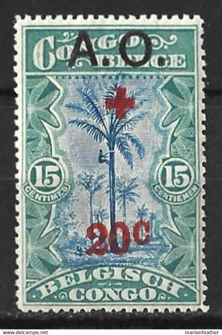 BELGIAN CONGO...." 1918.."......+20c.....A.O. GERMAN EAST AFRICA......MH... - Neufs