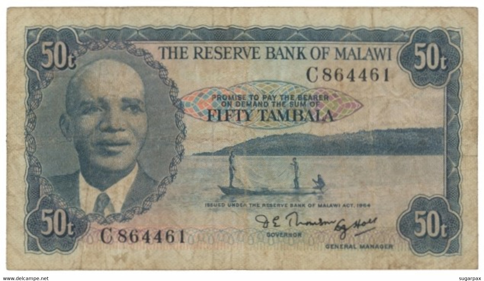 Malawi - 50 Tambala - L 1964 ( 1971 ) - Pick 5 - Malawi