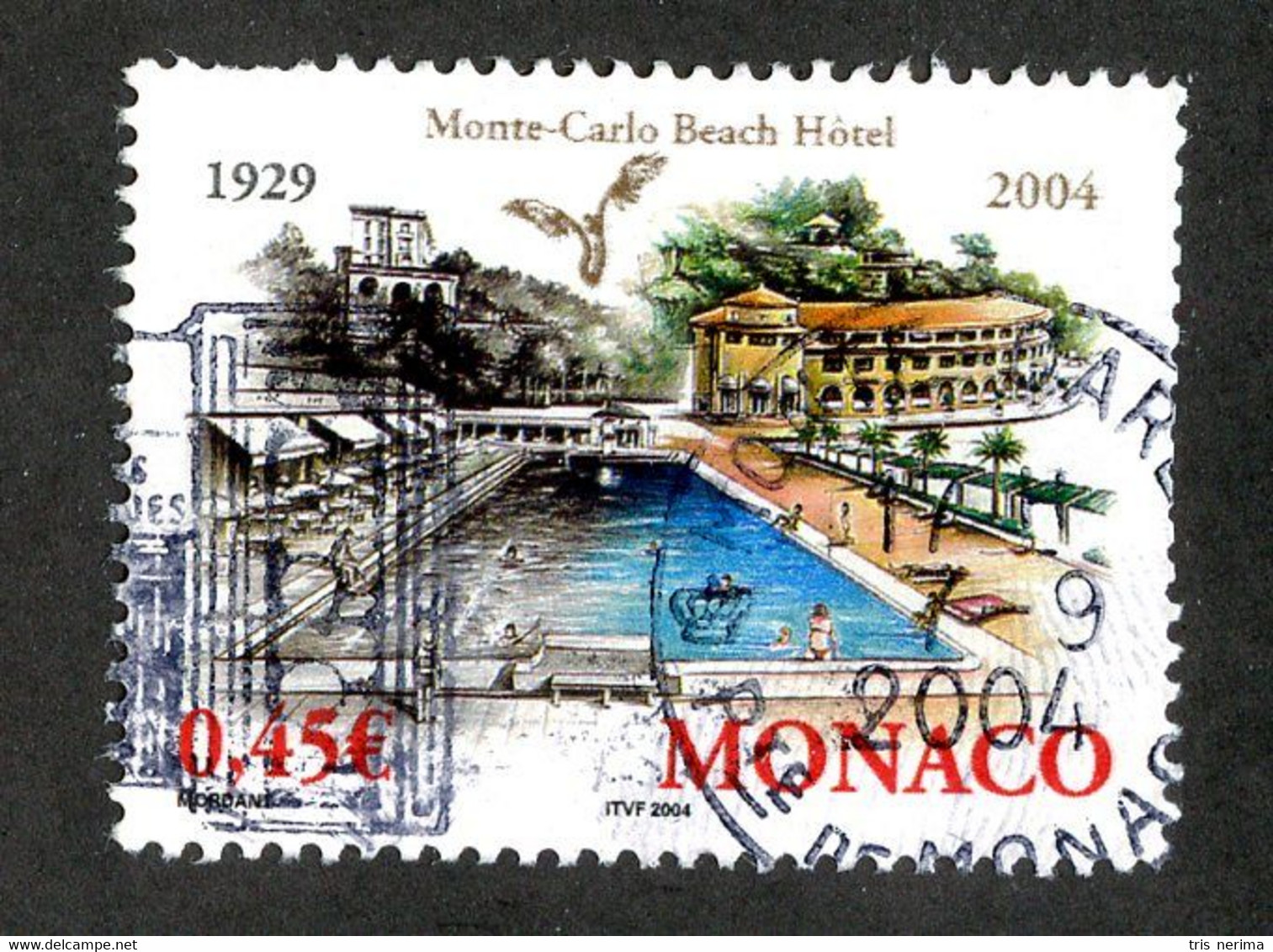 1798 Monaco 2004 YT.2453 Used ( All Offers 20% Off! ) - Oblitérés