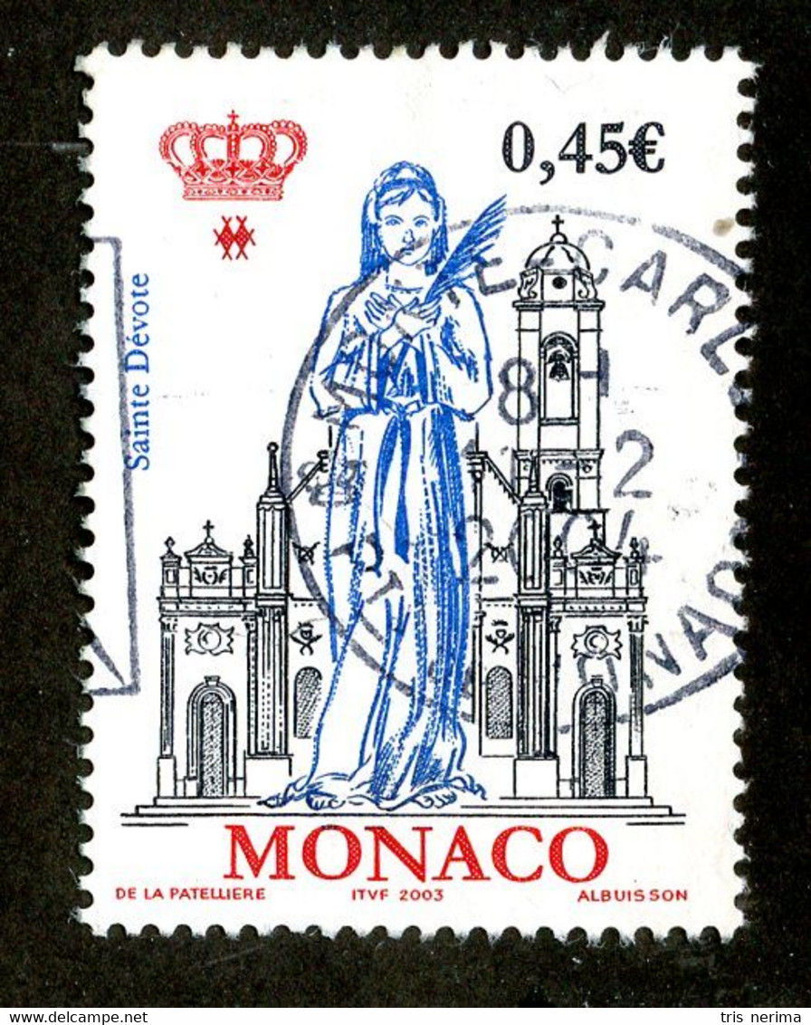 1801 Monaco 2003 YT.2413 Used ( All Offers 20% Off! ) - Oblitérés