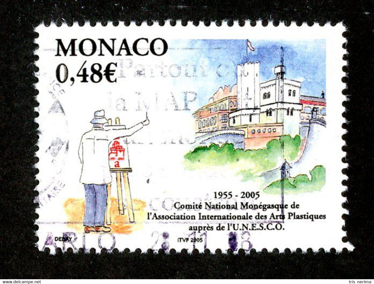 1802 Monaco 2005 YT.2482 Used ( All Offers 20% Off! ) - Used Stamps