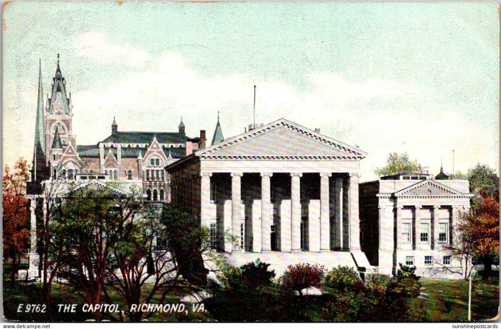 Virginia Richmond The Capitol 1908 - Richmond