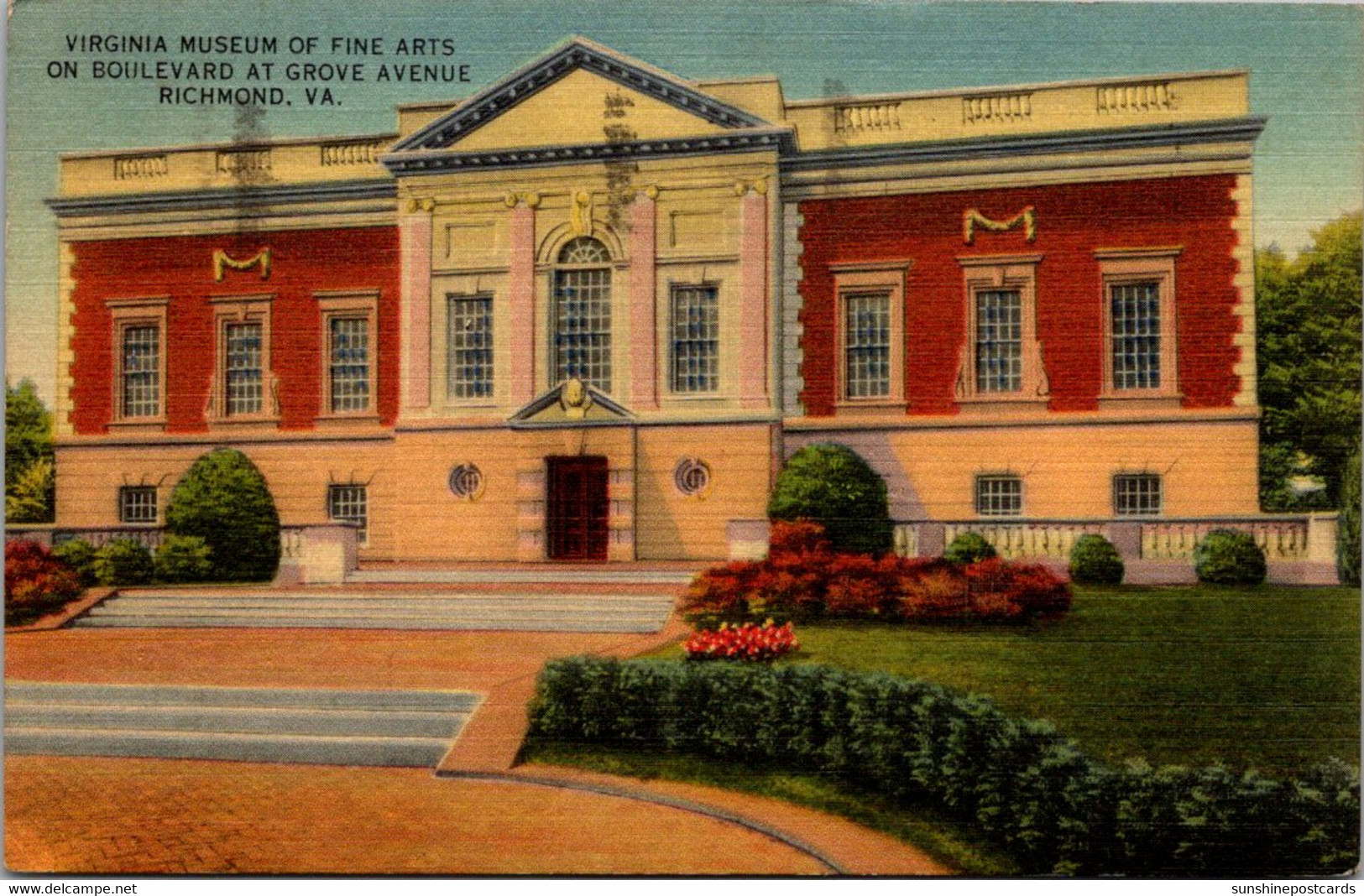 Virginia Richmond Virginia Museum Of Fine Arts 1942 - Richmond