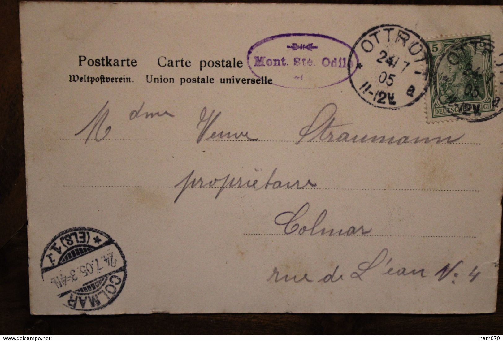 AK 1905 Cpa Religion Alsace Elsass St Odilien St Odile Ottrott - Other & Unclassified