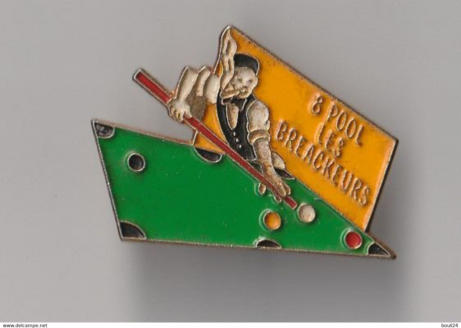 PIN'S   THEME  SPORT  BILLARD   POOL BREACKEURS - Billard