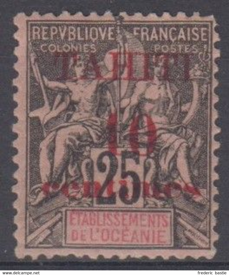 TAHITI -  N° 31 * - Cote : 12 € - Unused Stamps
