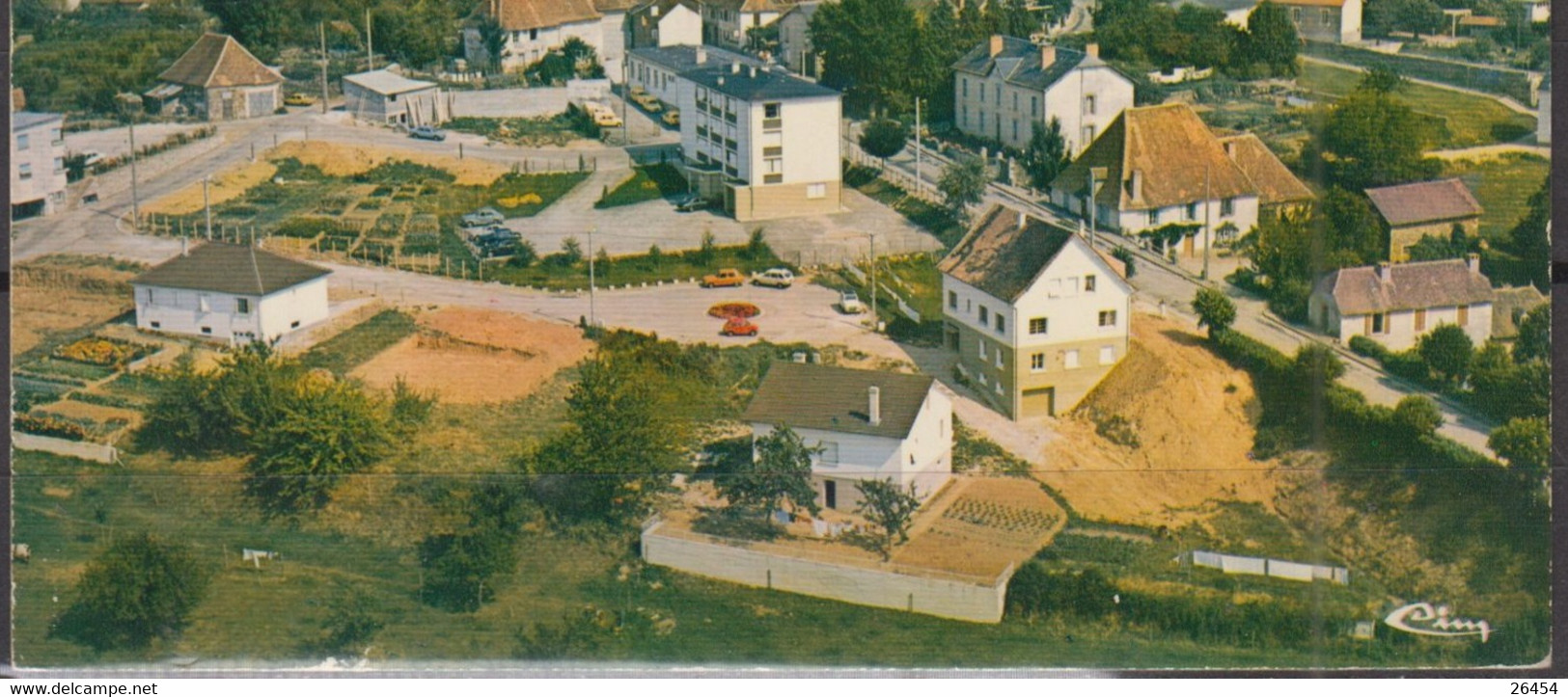 CPM De 87 ST-GERMAIN-les-BELLES  " Vue Générale Aérienne "   Postée Le 19 7 1978 - Saint Germain Les Belles