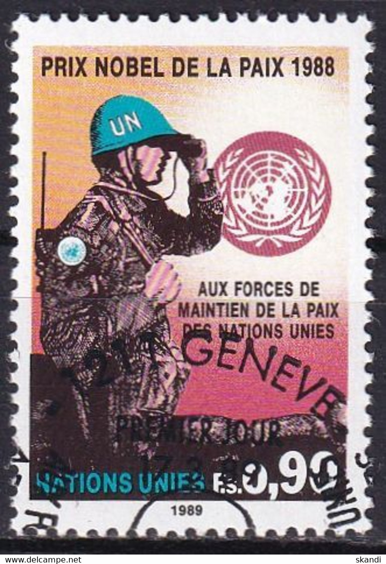 UNO GENF 1989 Mi-Nr. 175 O Used - Aus Abo - Used Stamps