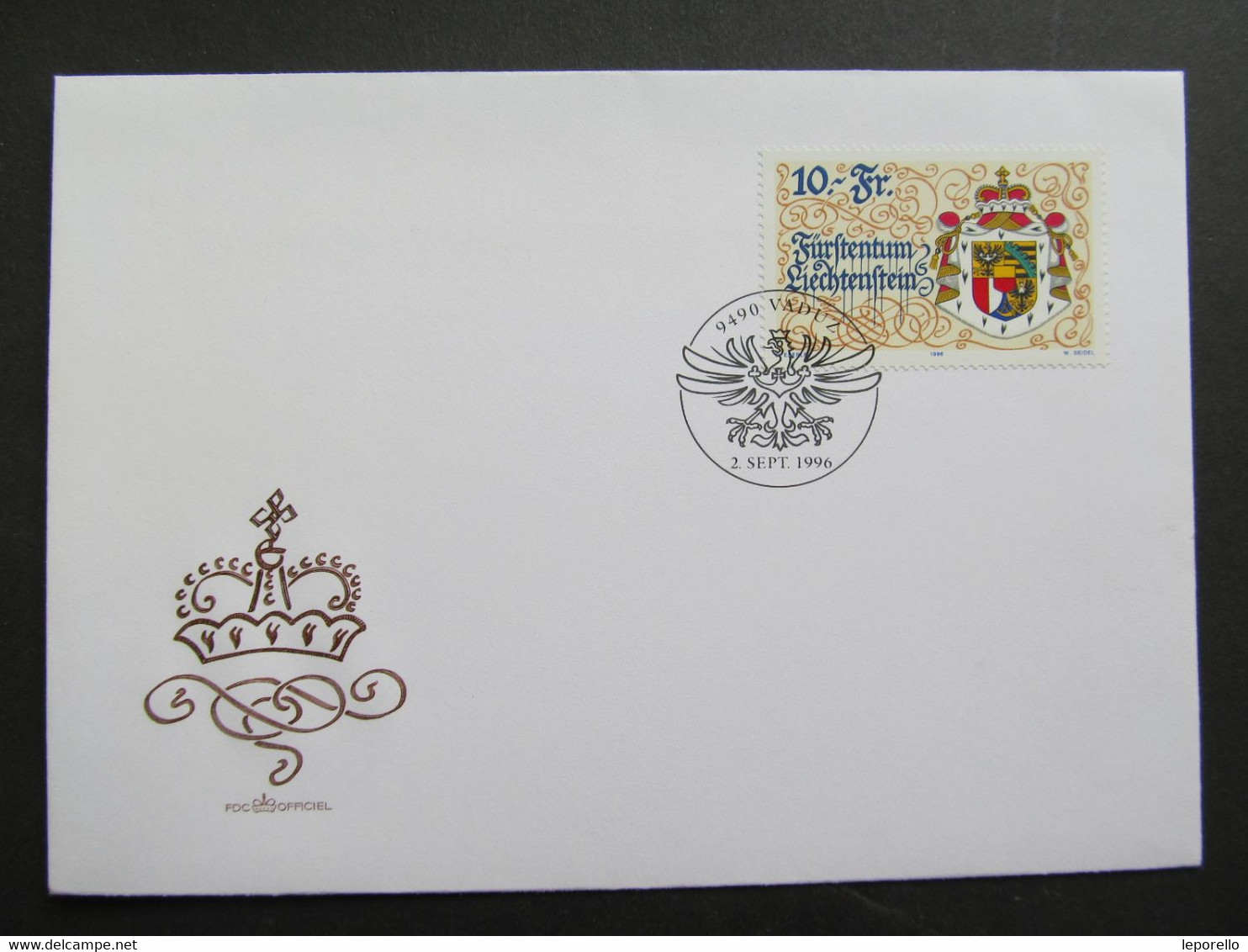 BRIEF FDC Liechtenstein 1996  /// Y5840 - Covers & Documents