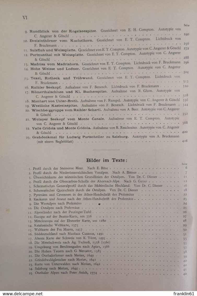 Zeitschrift Des Deutschen Und österreichischen Alpenvereins. Jahrgang 1901. Band XXXII. - Sport