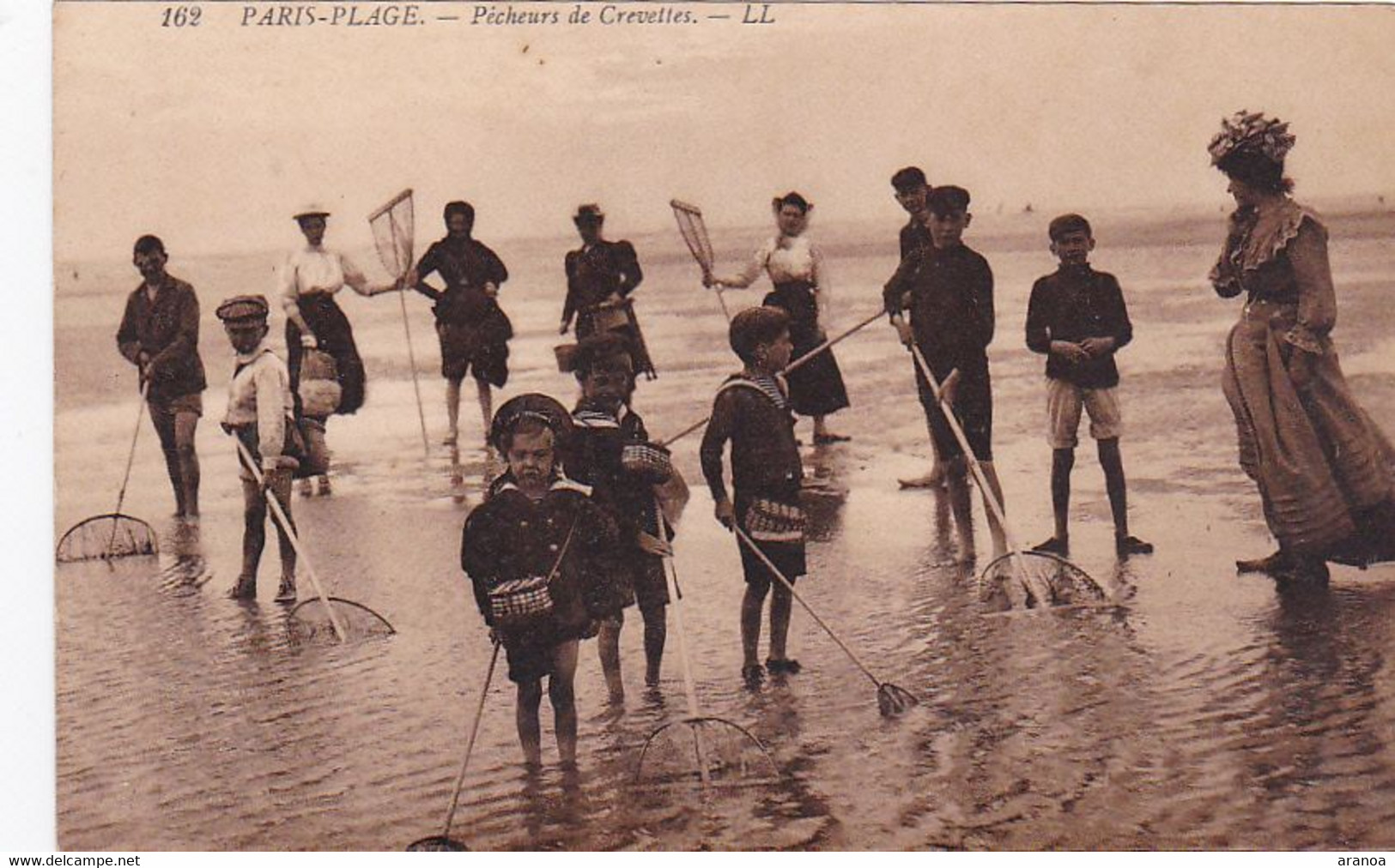 62 -- Paris-Plage -- Pêcheurs De Crevettes --- 435 - Le Touquet