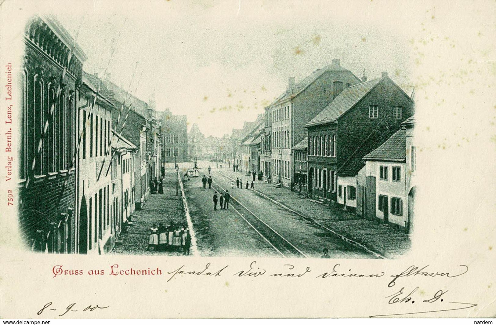 Erfstadt, LECHENICH, Gruss Aus, 1900 - Erftstadt