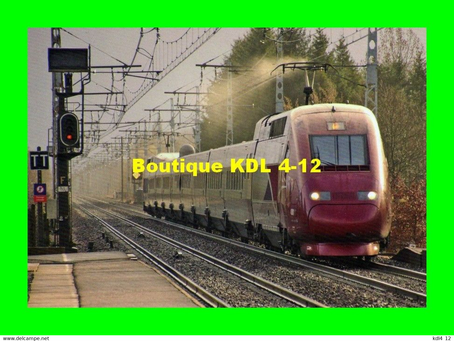 ACACF 561 - TGV Thalys Rame N° 4301 - MONTFORT LE GESNOIS - Sarthe - SNCF - Montfort Le Gesnois