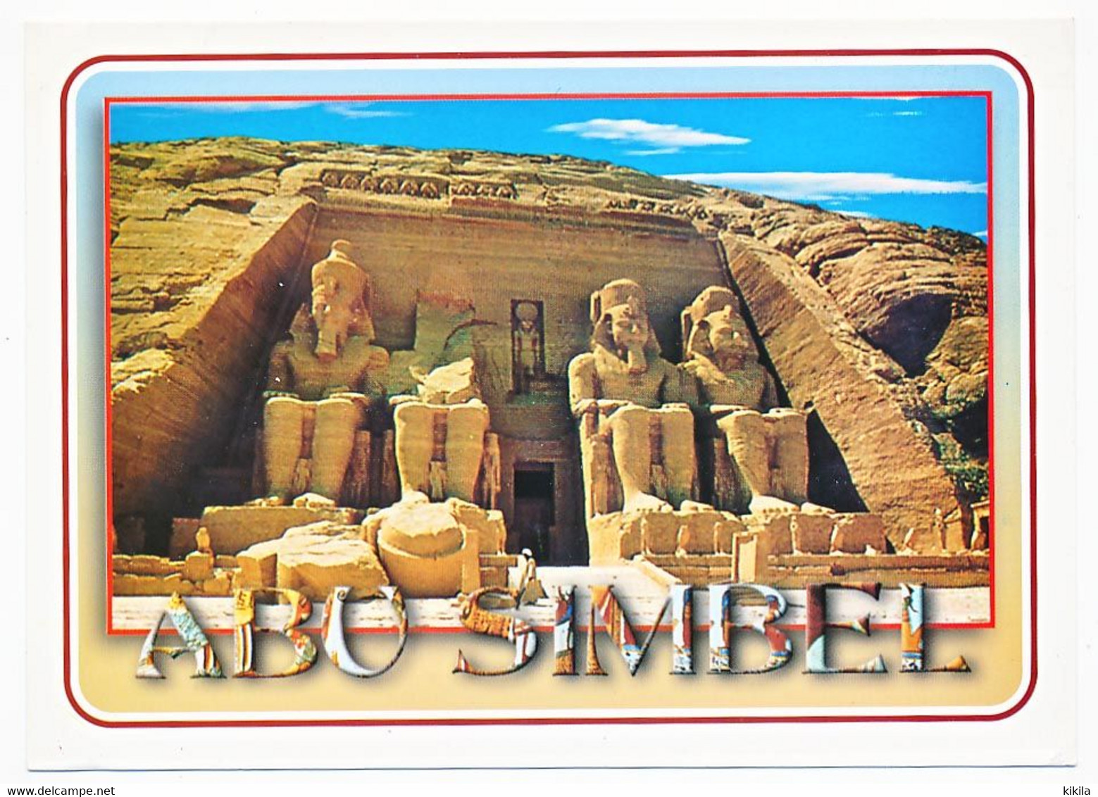 CPSM / CPM  10.5 X 15 Egypte Temple D'ABU-SIMBEL - Abu Simbel
