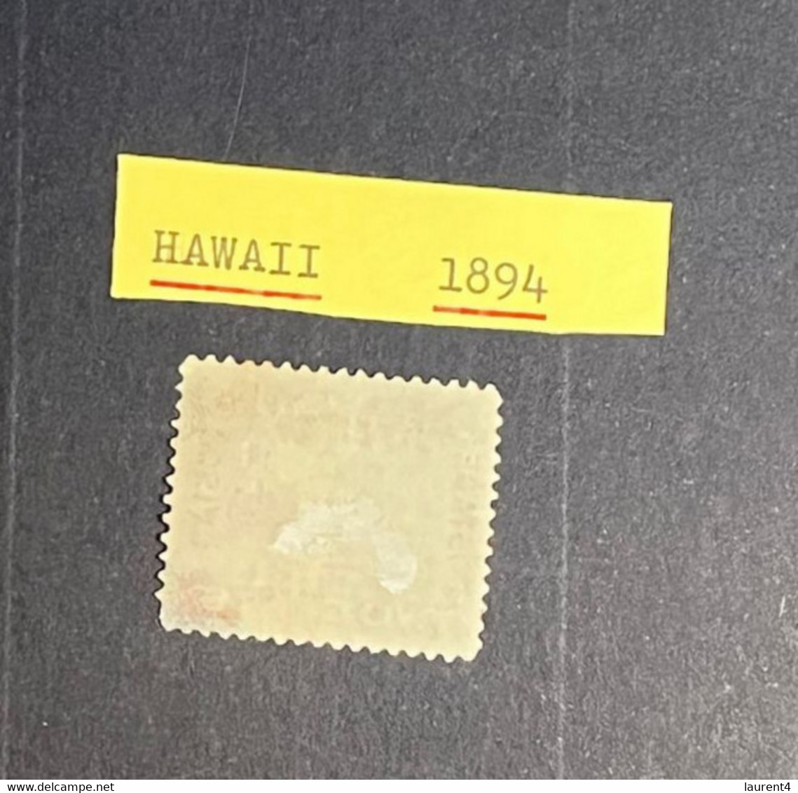 (stamp 25-2-2023) USA - Hawaii - 1894 (1 Used Stamp) - Hawai