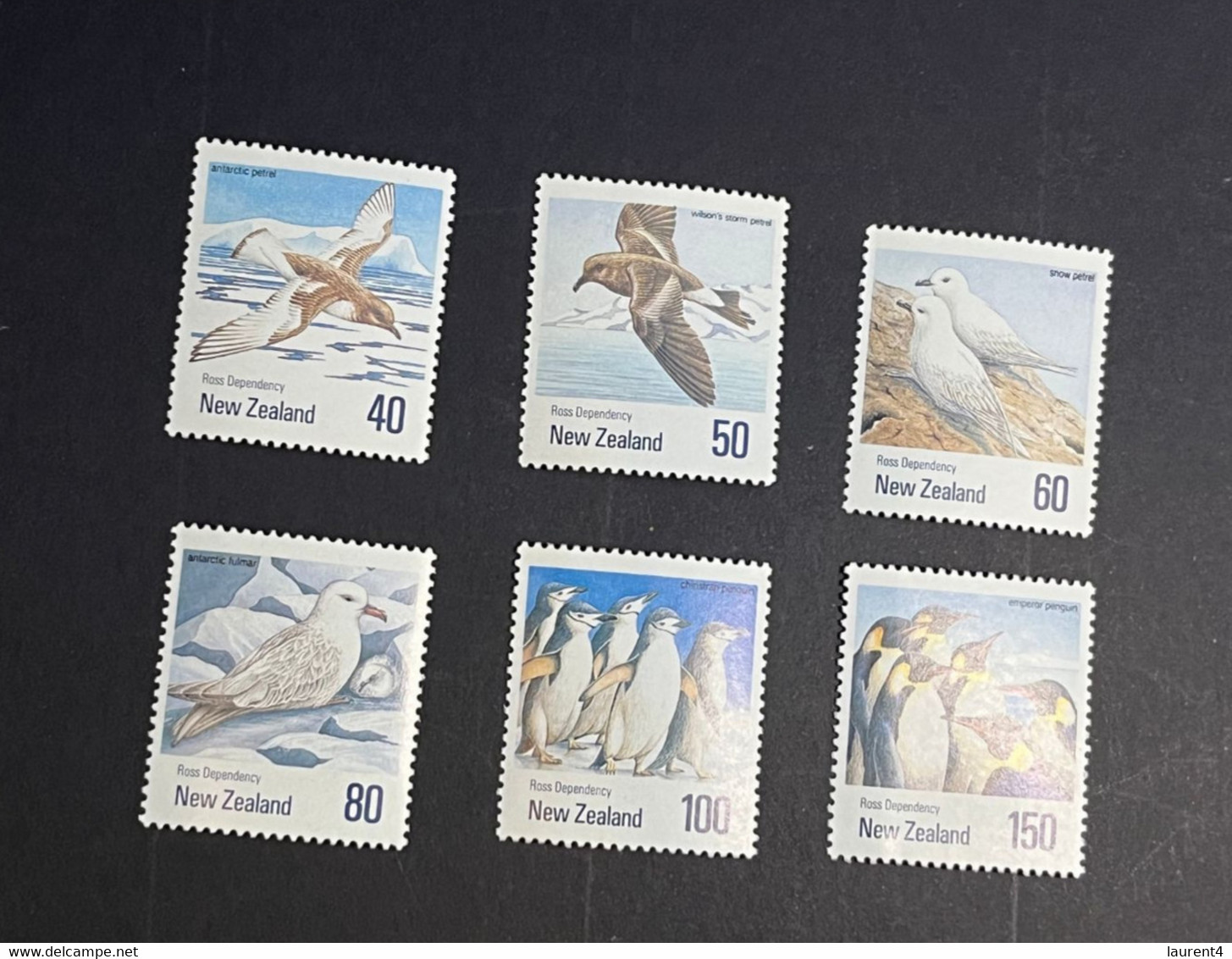 (stamp 25-2-2023) New Zealand - Mint - Ross Dependenceies Antarctica Birds (6 Stamps) - Ongebruikt