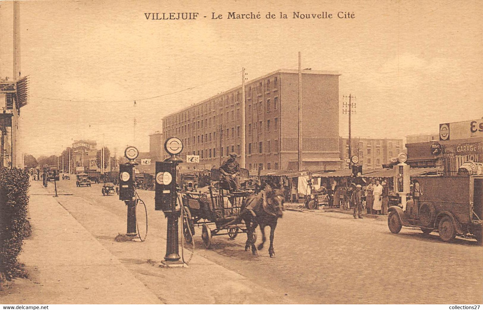 94-VILLEJUIF- LE MARCHE DE LA NOUVELLE CITE - Villejuif