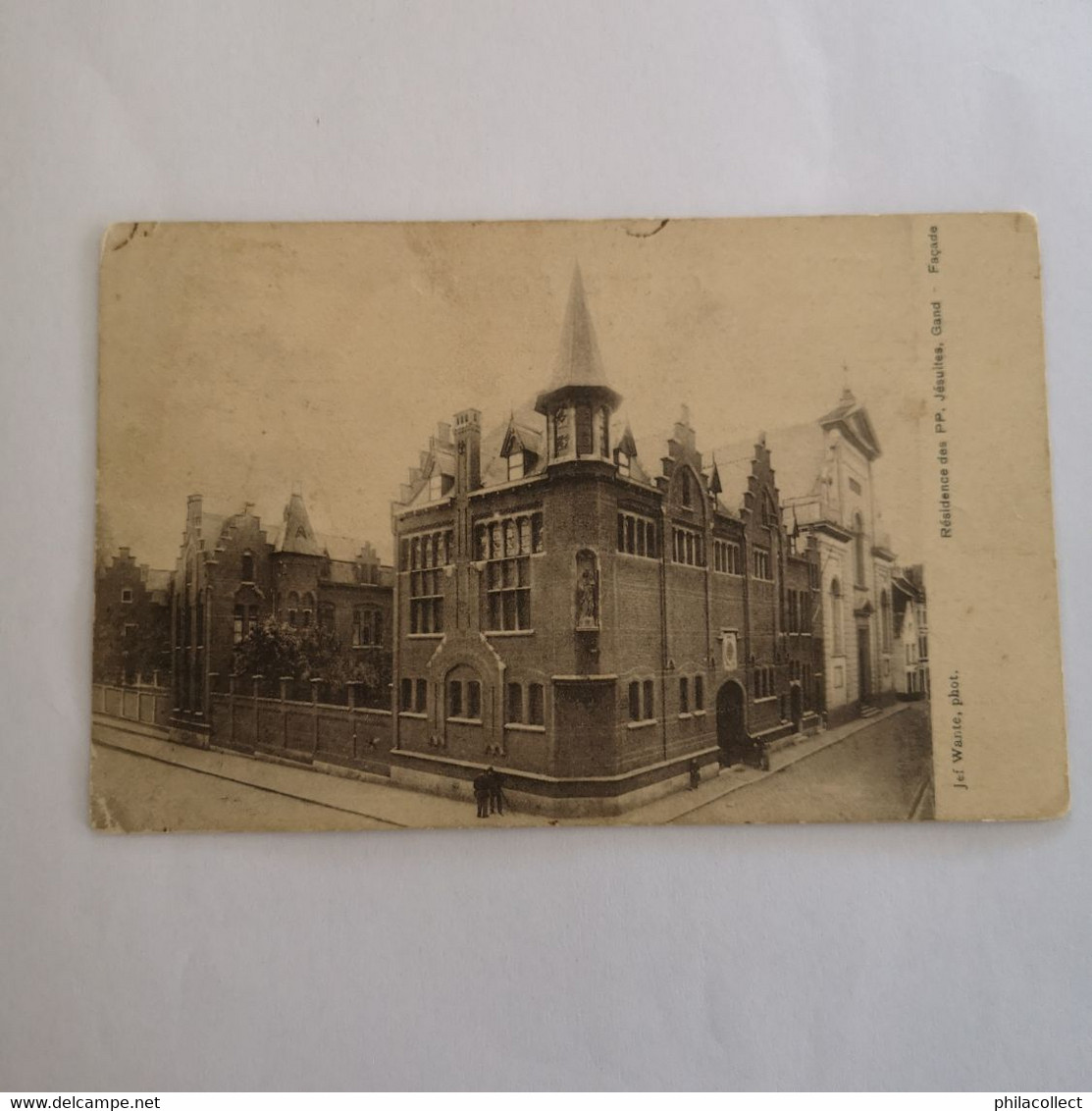 Gent - Gand  // Residence Des PP Jesuites (Façade) 1908beetje Sleets - Gent