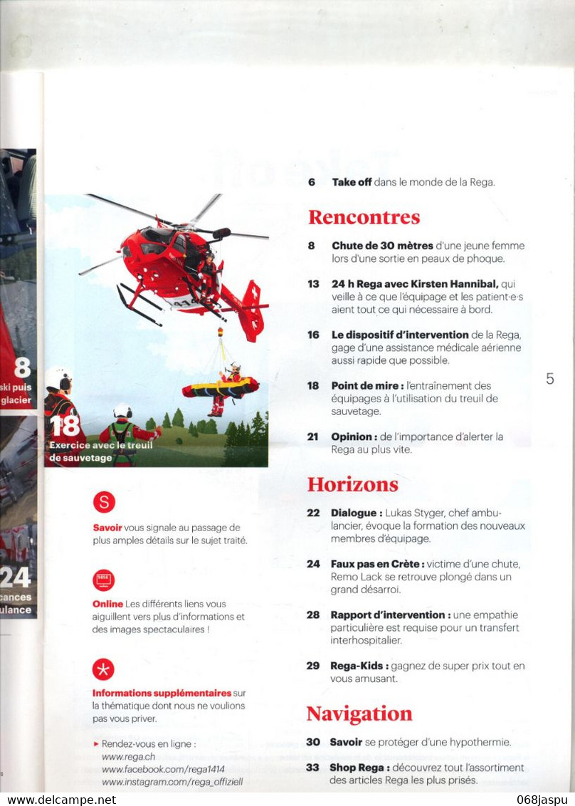 2 revue rega theme secours helicoptere