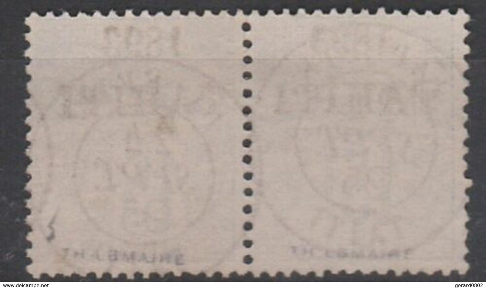 TAHITI - N°24 En Paire Oblitéré - Used Stamps