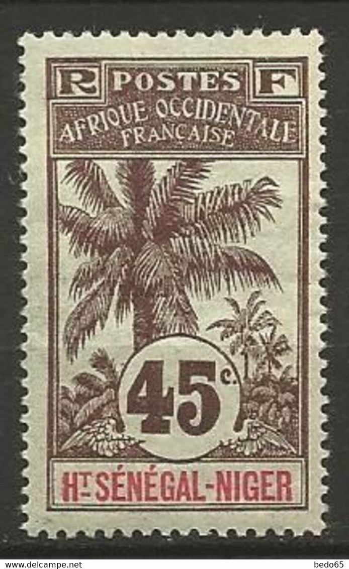 HAUT-SENEGAL ET NIGER N° 12 TRACE DE CHARNIERE / Manque De Gom / MH - Unused Stamps