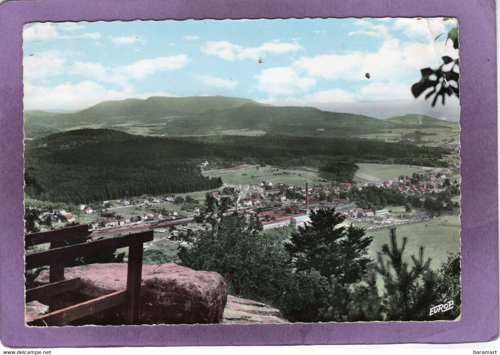 88 Vue Sur Clairefontaine Étival Depuis La Pierre D'Appel - Etival Clairefontaine