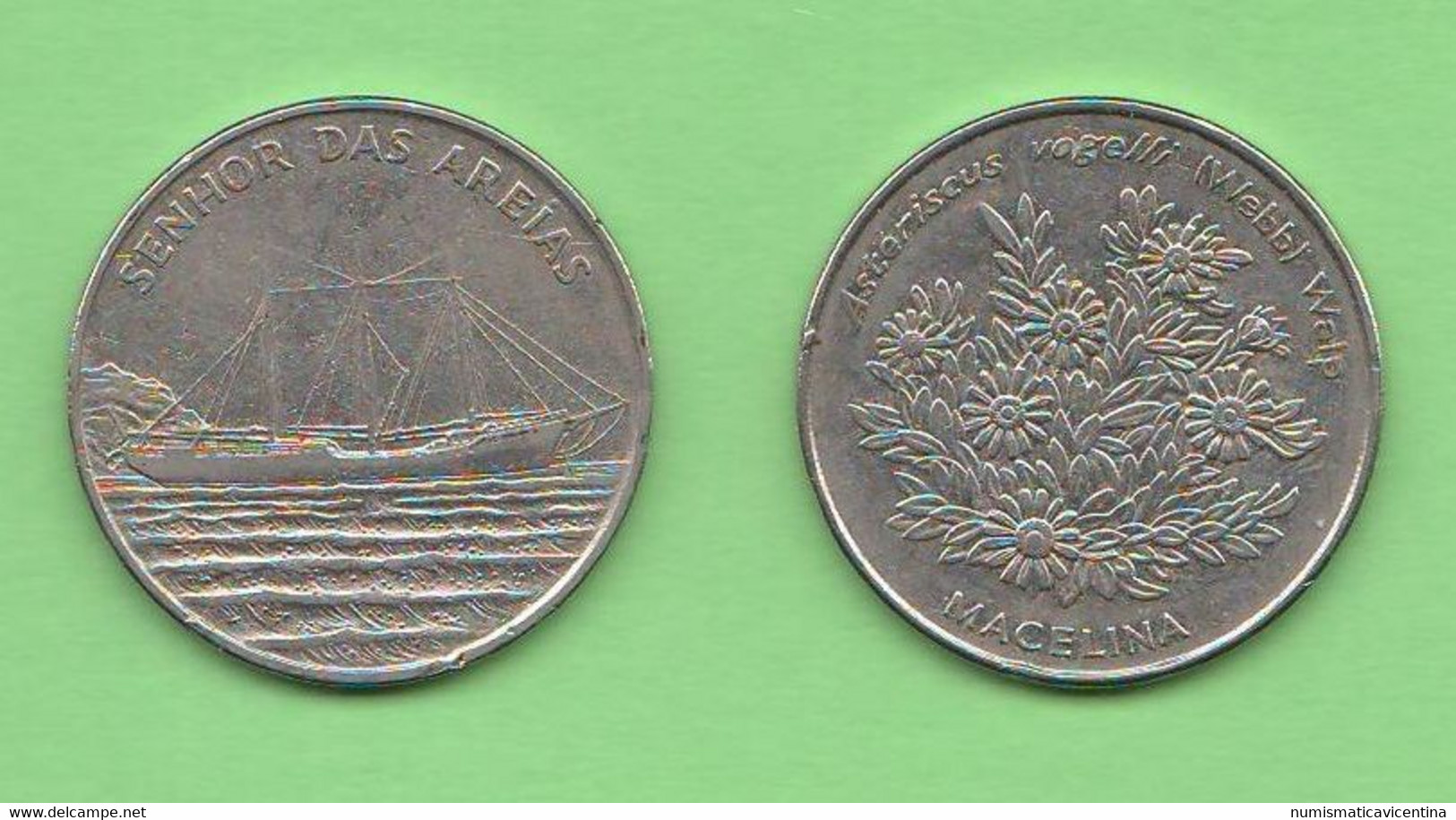 Capo Verde 50 Escudos 1994 X 2 Nichel Coin - Cap Vert