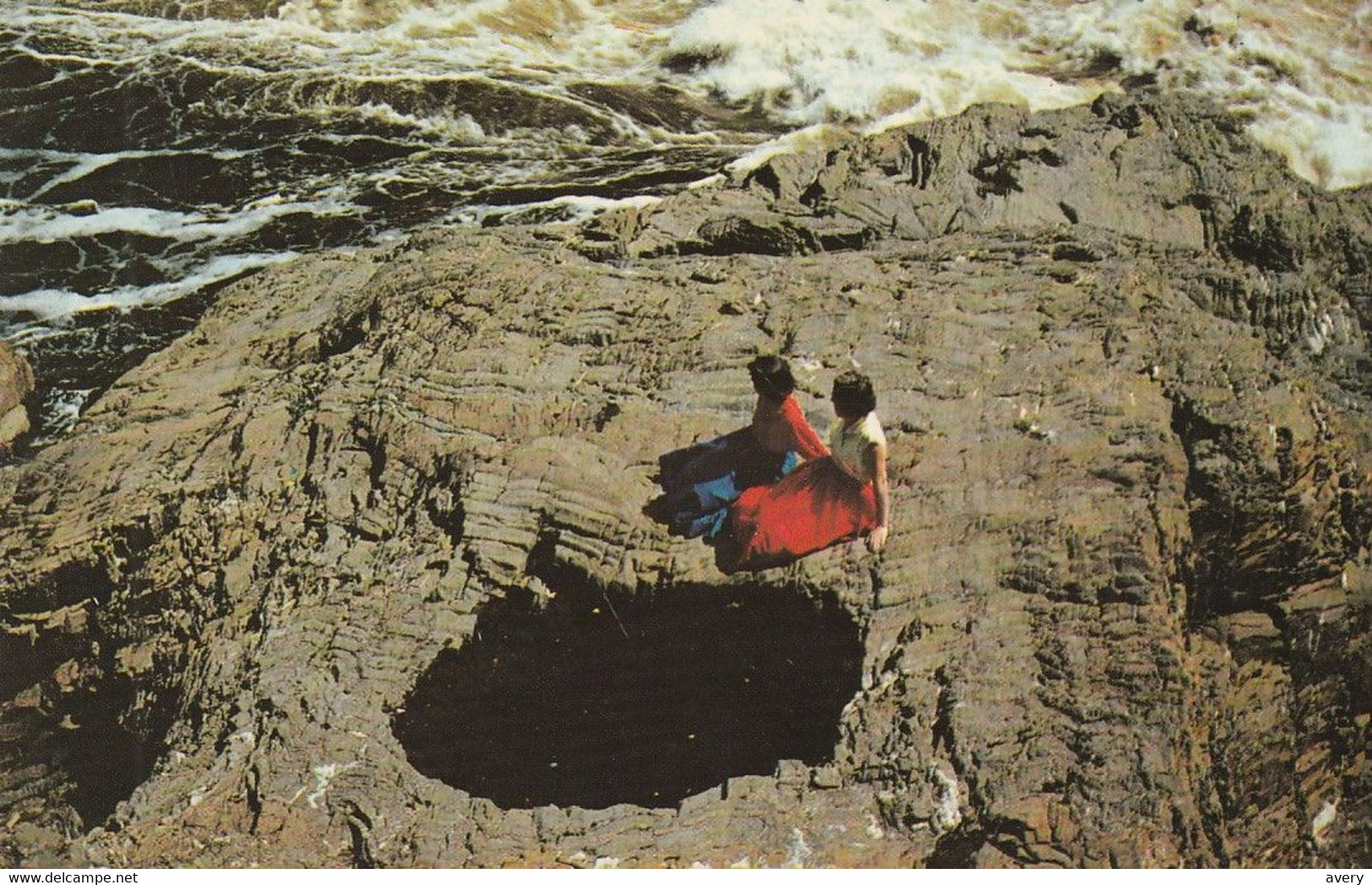 Walls In Rock, Nature's Work Of Centuries, Grand Falls, New Brunswick - Grand Falls