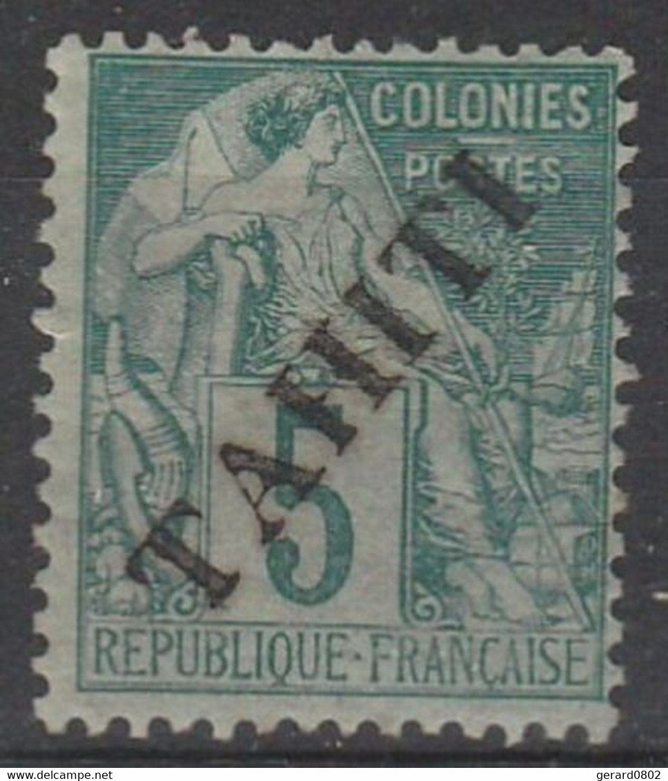 TAHITI - COLONIES - TAHITI - N°10* - Signé - Neufs