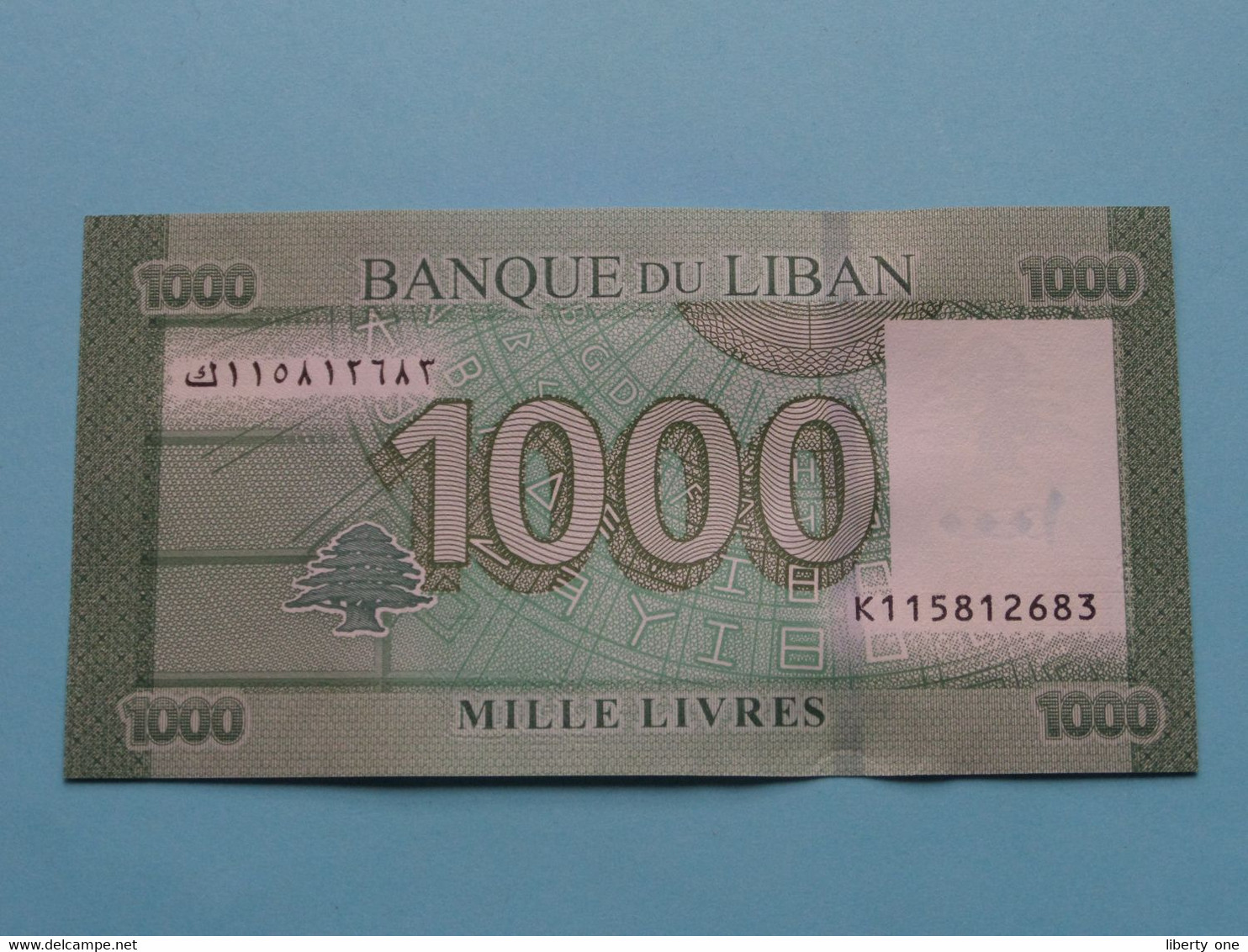 1000 Livres Mille ( Banque De Liban ) Lebanon 2014-2019 ( For Grade, Please See SCANS ) UNC ! - Líbano