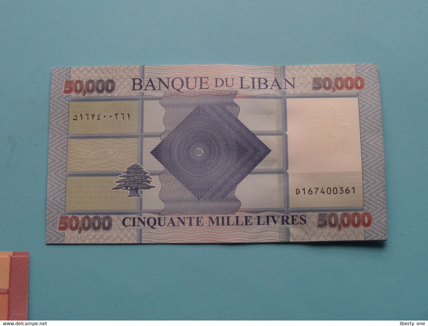 50000 Livres - Cinquante Mille ( Banque De Liban ) Lebanon 2014-2019 ( For Grade, Please See SCANS ) UNC ! - Liban