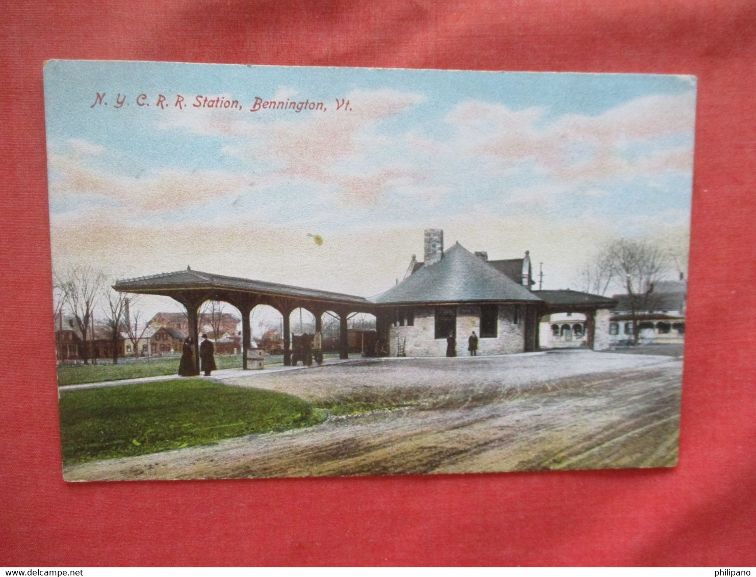 NYC. R.R. Station. Bennington Vermont > Bennington       Ref 5944 - Bennington