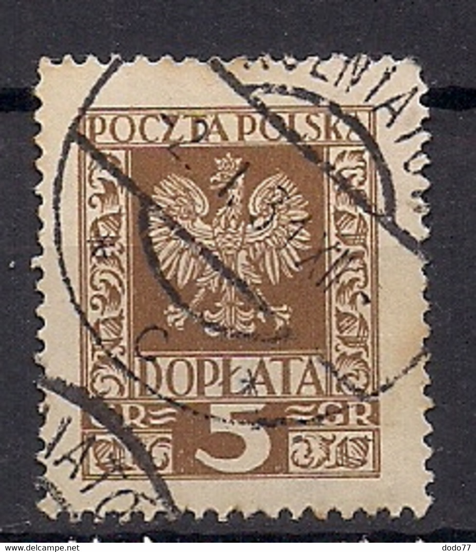 POLOGNE  TAXE    N°   86    OBLITERE - Postage Due