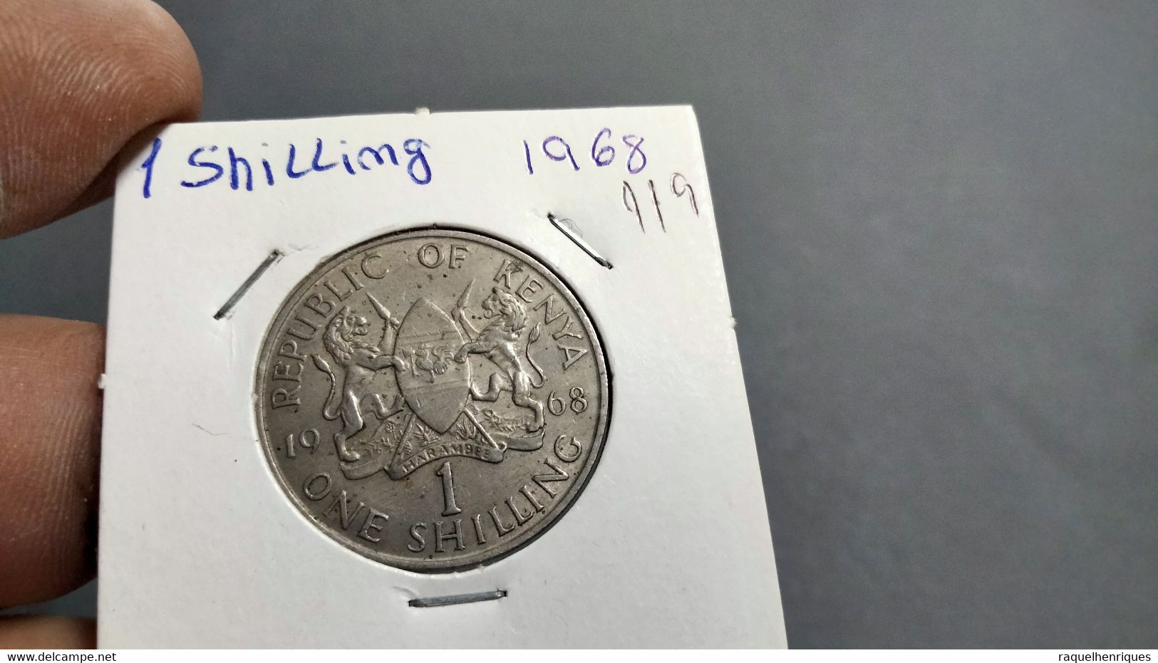 KENYA 1 SHILLING 1968 KM# 5 (G#55-119) - Kenya