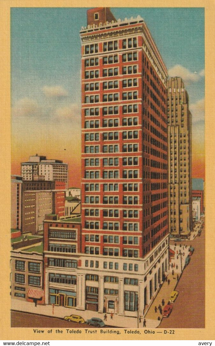 View Of The Toledo Trust Building, Toledo, Ohio - Toledo