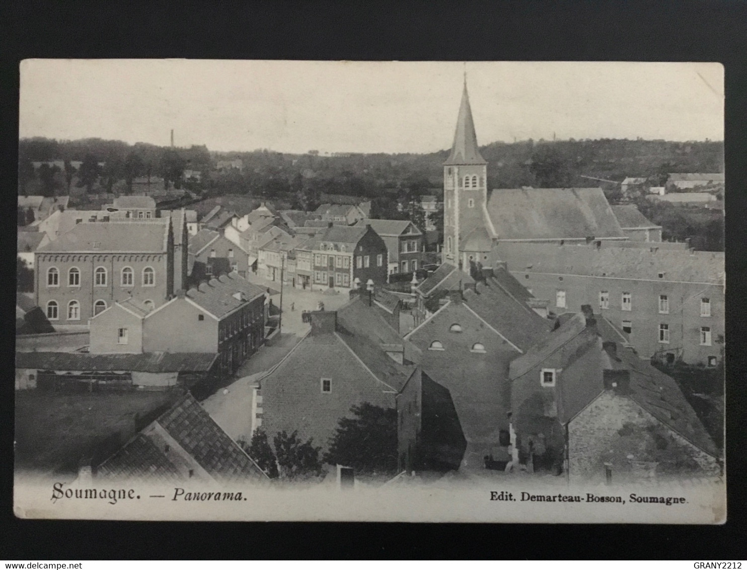 SOUMAGNE « PANORAMA 1905 « Édit Demarteau - Boston . - Soumagne