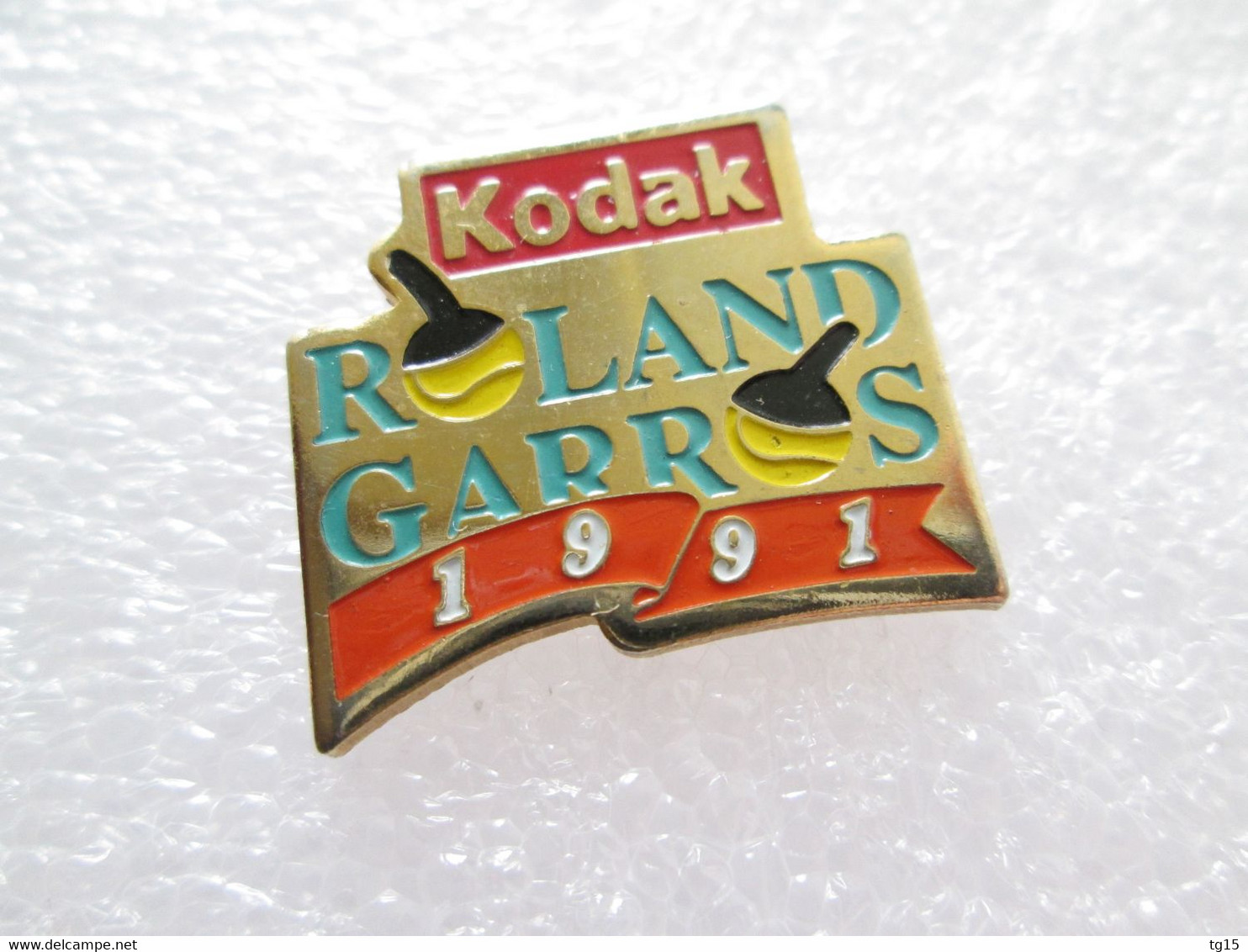 PIN'S    KODAK  ROLAND GARROS   1991 - Fotografie