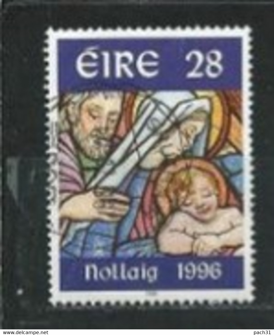 Irlande   N° YT 978 Oblitéré  Noel  1996 - Used Stamps